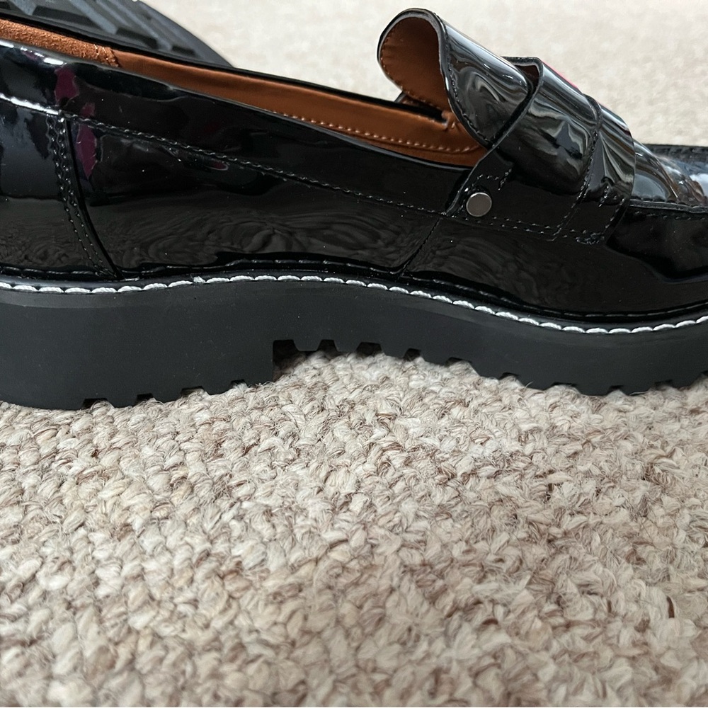 Franco Sarto black loafers size 7 * NEW*